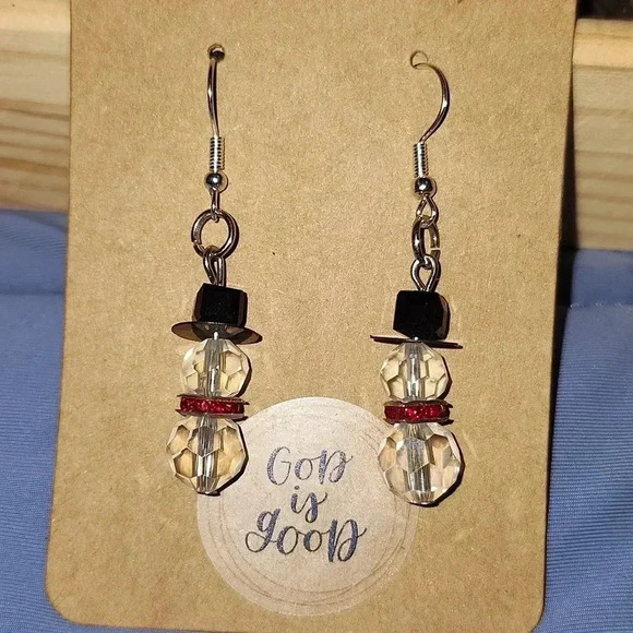 Danielle Jewelry - HANDCRAFTED CHRISTMAS EARRINGS NICKLE FREE